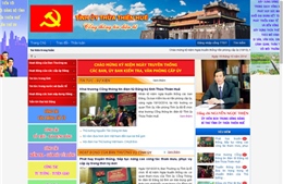 Khai trương Cổng thông tin điện tử Đảng bộ tỉnh Thừa Thiên - Huế 